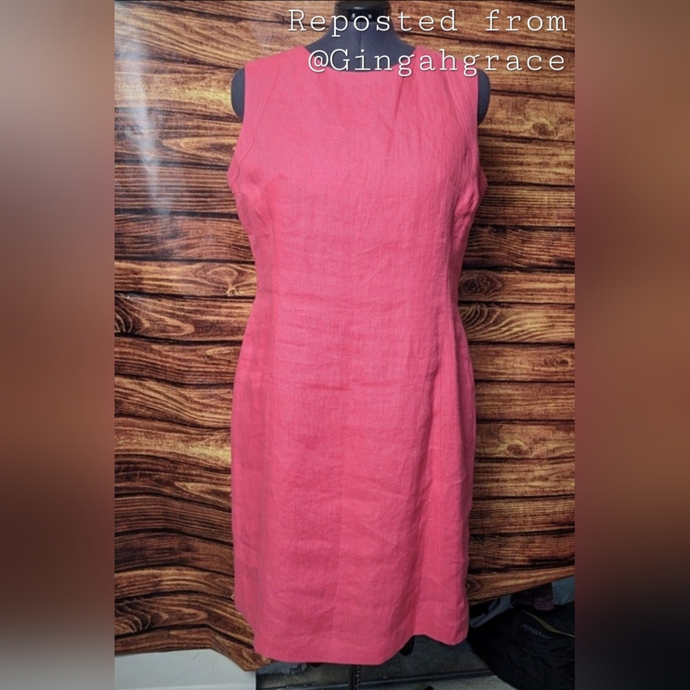 Talbot's Irish Linen Dress